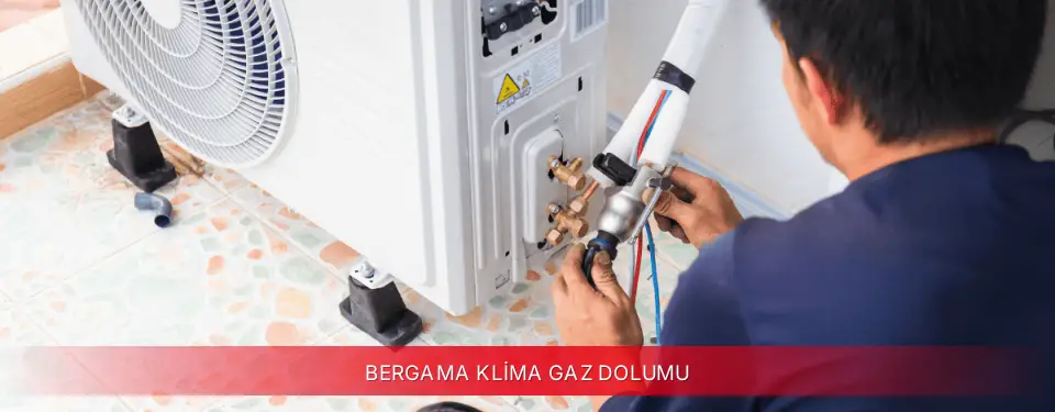 Bergama İlçemi Mitsubishi Electric Klima Gaz Dolumu
